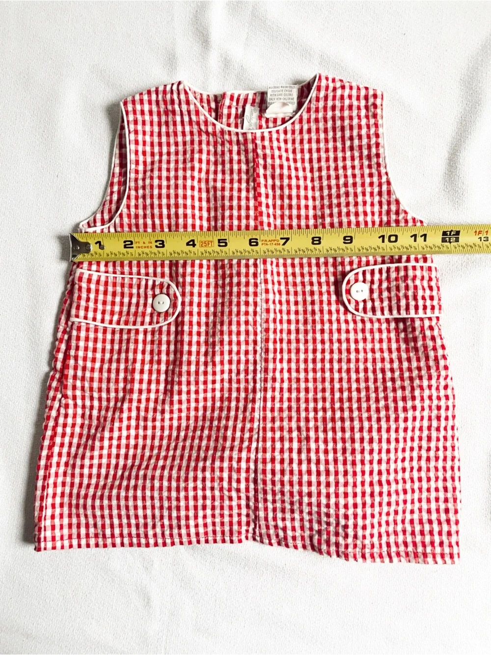 Vintage high patch features